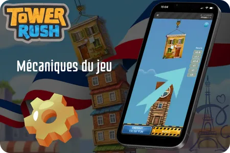 Tower Rush mécaniques de jeu